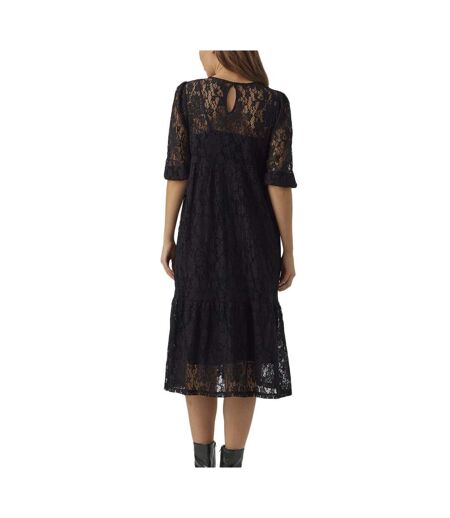 Robe de Grossesse Noir Femme Vero Moda Marternity Calf - L