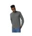 T-shirt Manches Longues Adulte Charbon Uni Gildan-1