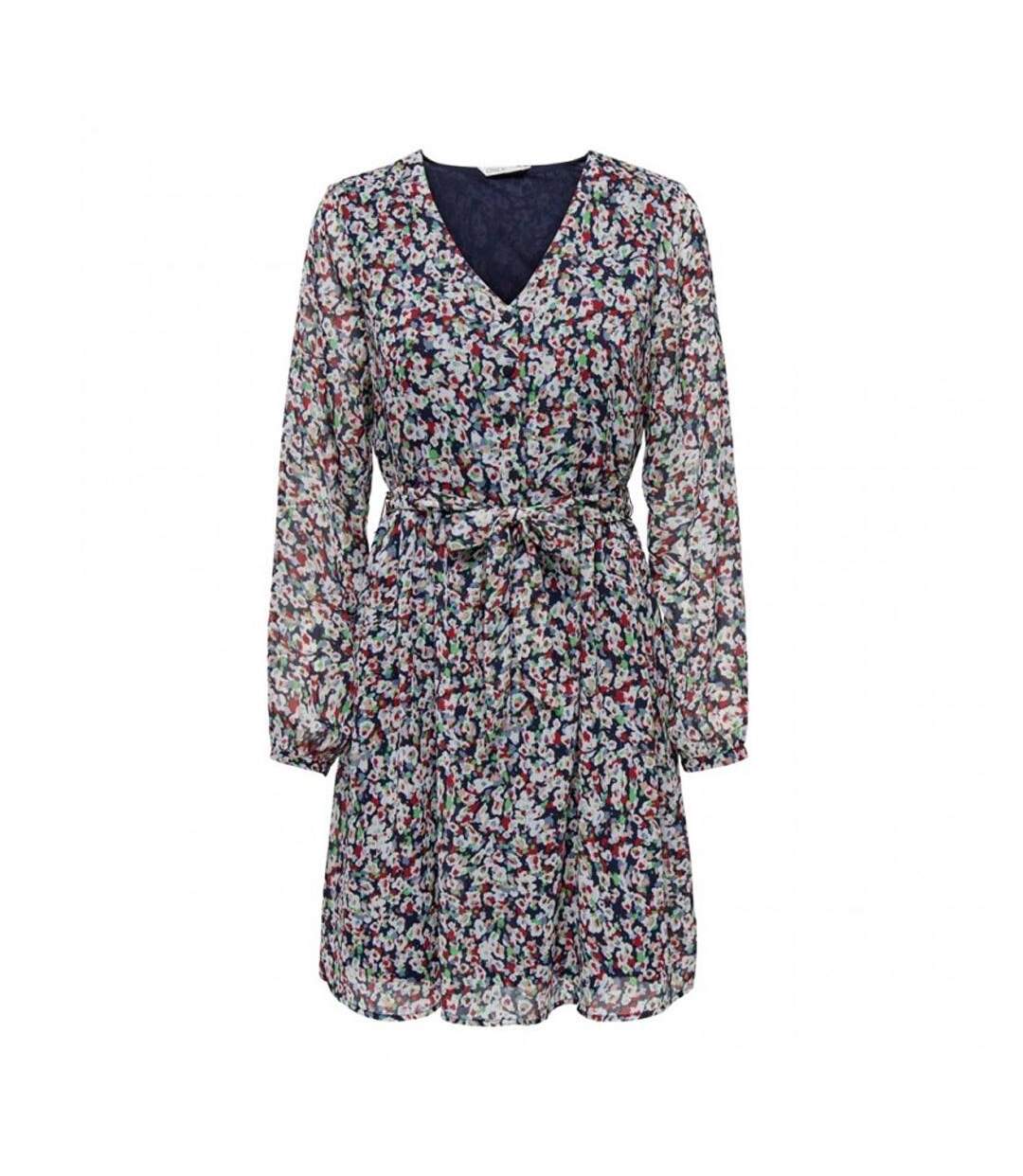 Robe à fleurs femme only danielle-3