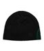Bonnet noir/vert homme lacoste broderie-2