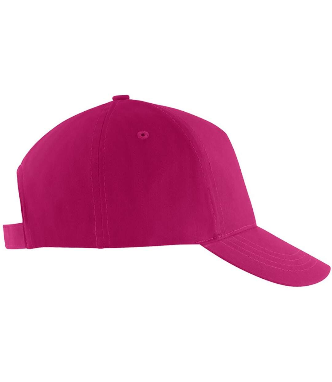 Casquette de baseball buzz unisexe fuchsia SOLS-1