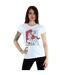 Disney Princess Womens/Ladies Ariel Pop Art Cotton T-Shirt (White) - UTBI36794
