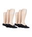 6 Pack Mens Invisible No Show Socks with Silicone Grip-1