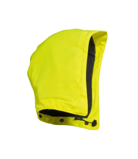 Capuche Amovible Complete Adulte Jaune Fluo Mascot