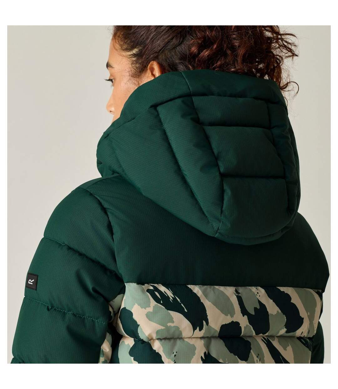 Doudoune Matelassée Aldthorn Femme Vert Bleu Foncé Regatta-1