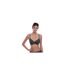 Womens/ladies Polka Dot Underwired Bikini Top Black White Fantasie-1
