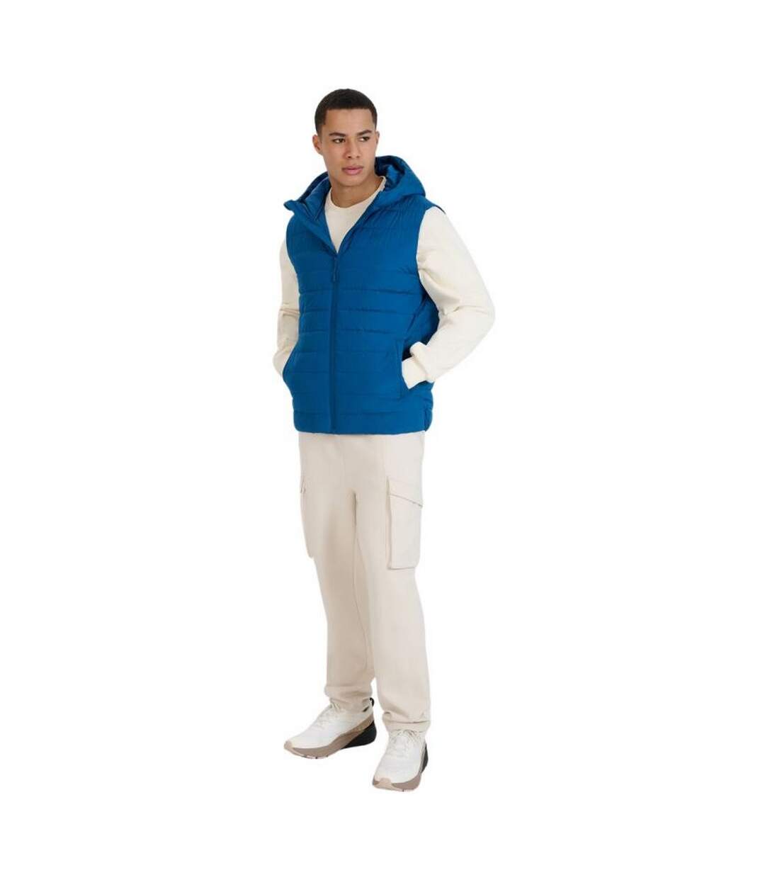 Veste Sans Manches Wss25tvjam192 Homme Bleu 4F-4