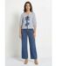 Blouse manches 3/4 avec noeuds fantaisie-2