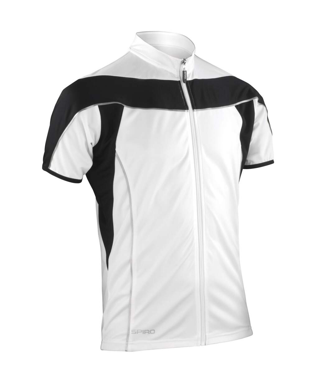 Veste performance bikewear homme blanc / noir Spiro-1