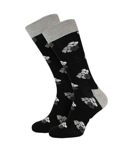 1 Pair Floral Mens Dress Socks | Classic Flower Socks