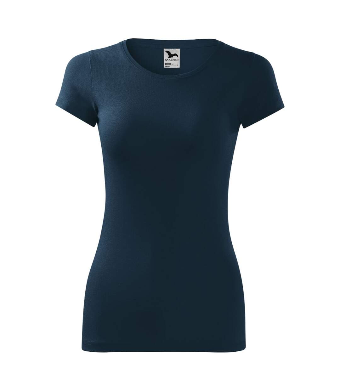 T-shirt Glance Femme Bleu Marine Malfini-1