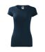 T-shirt Glance Femme Bleu Marine Malfini-1