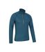 Mens approach lightweight midlayer petrol Mountain Warehouse