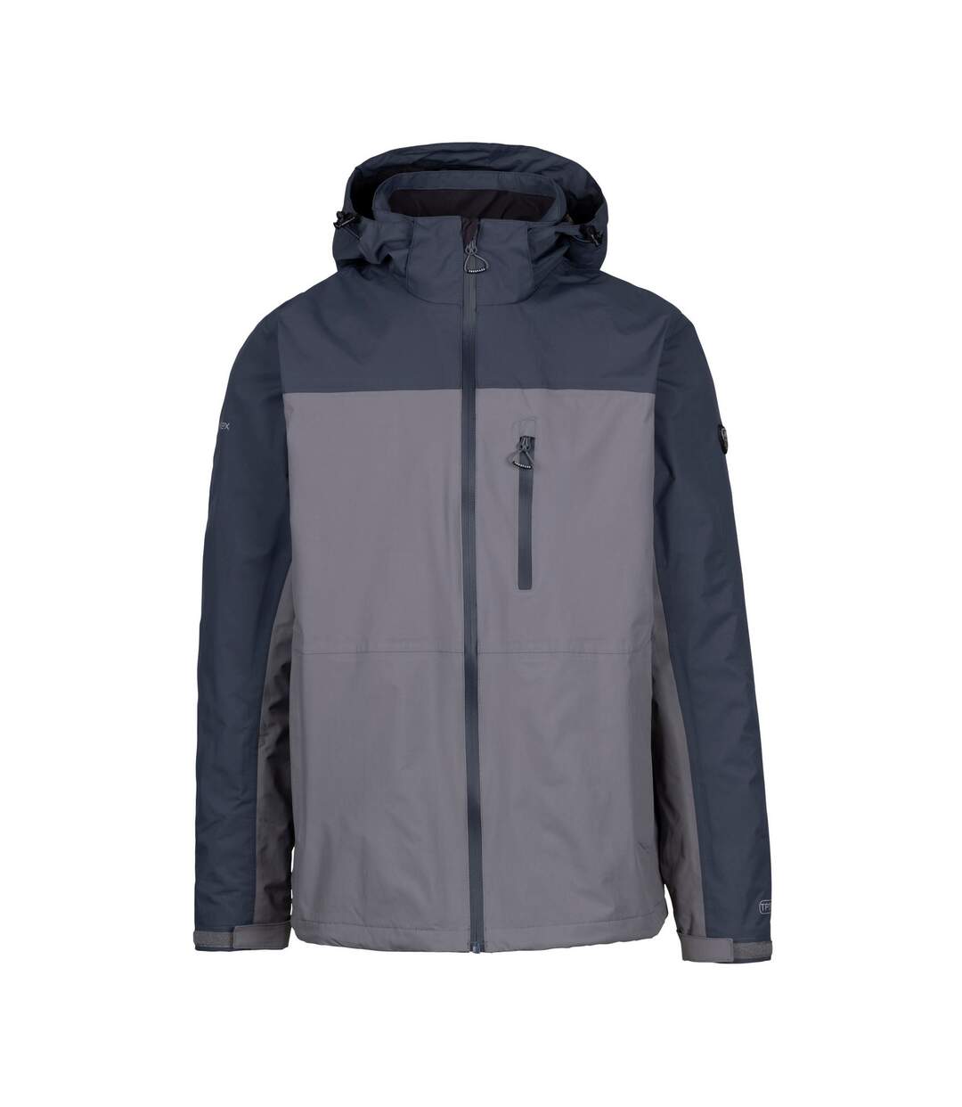 Mens Curbridge Tp75 Waterproof Jacket Storm Grey Trespass-1