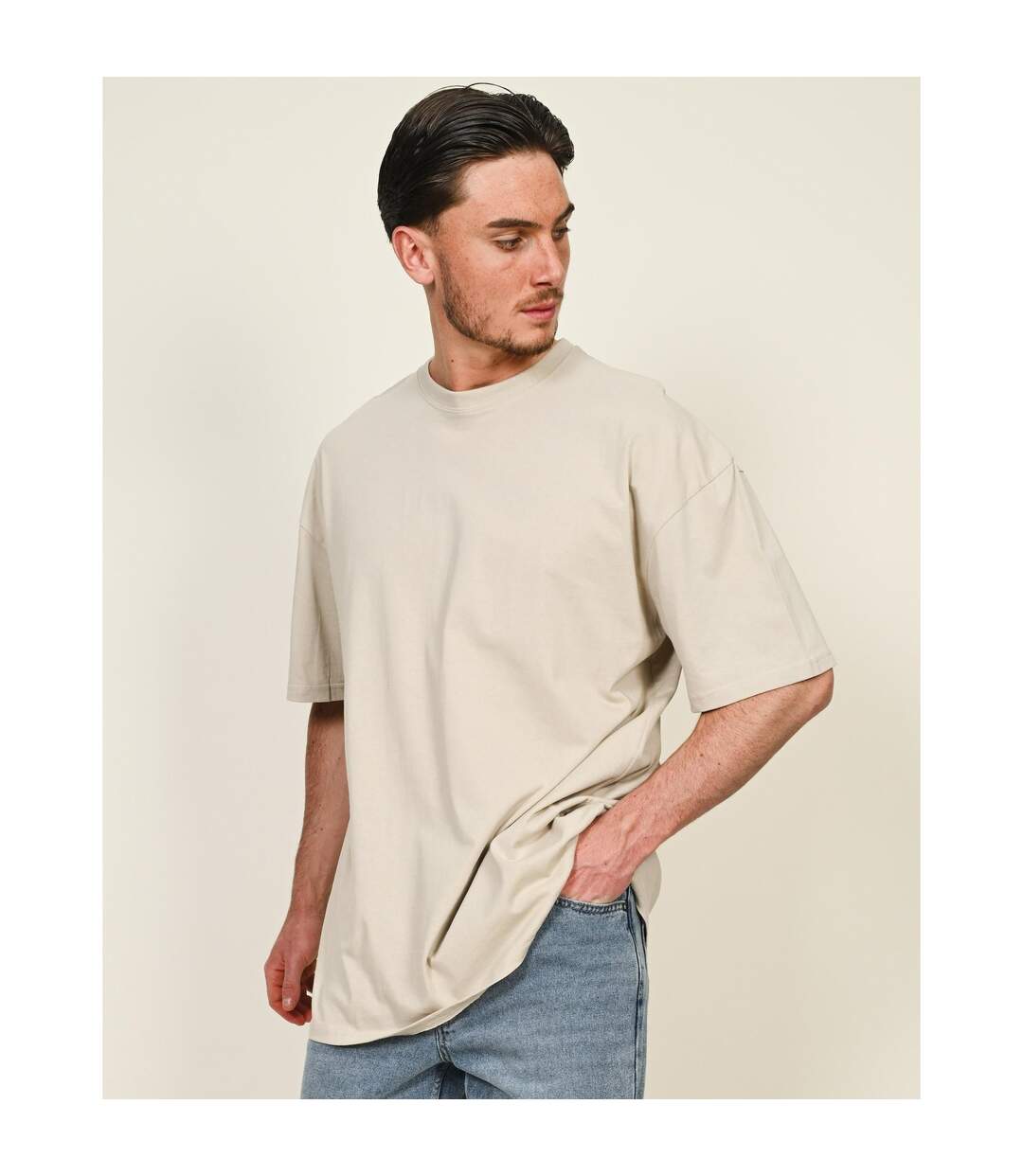 T-shirt Adulte Charbon Casual Classics-1