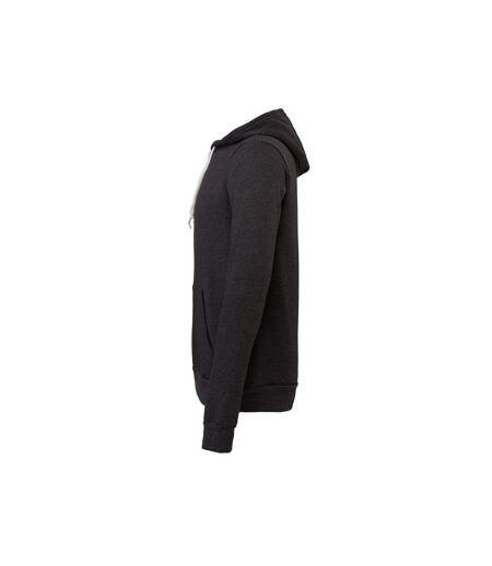 Sweat Capuche Unisexe Gris Foncé Mélangé Bella + Canvas