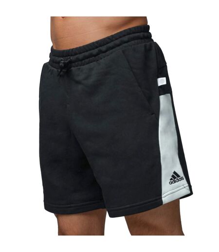 Mens Future Icons Badge Of Sport Shorts Black White Adidas