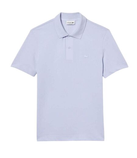 Mens Movement Pique Regular Polo Shirt Blue Lacoste