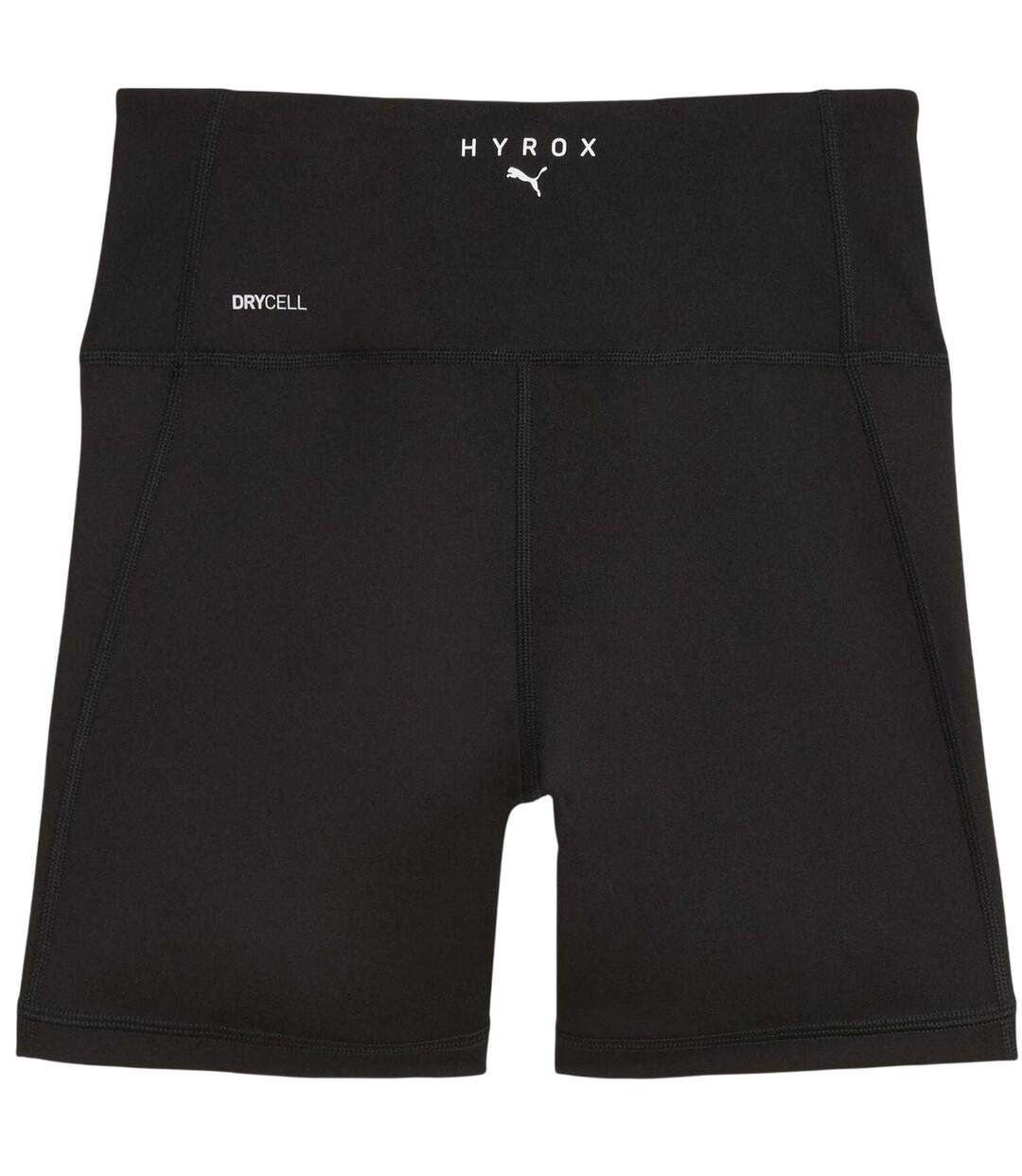 Womens/ladies Hyrox Essentials Shorts Black Puma-3