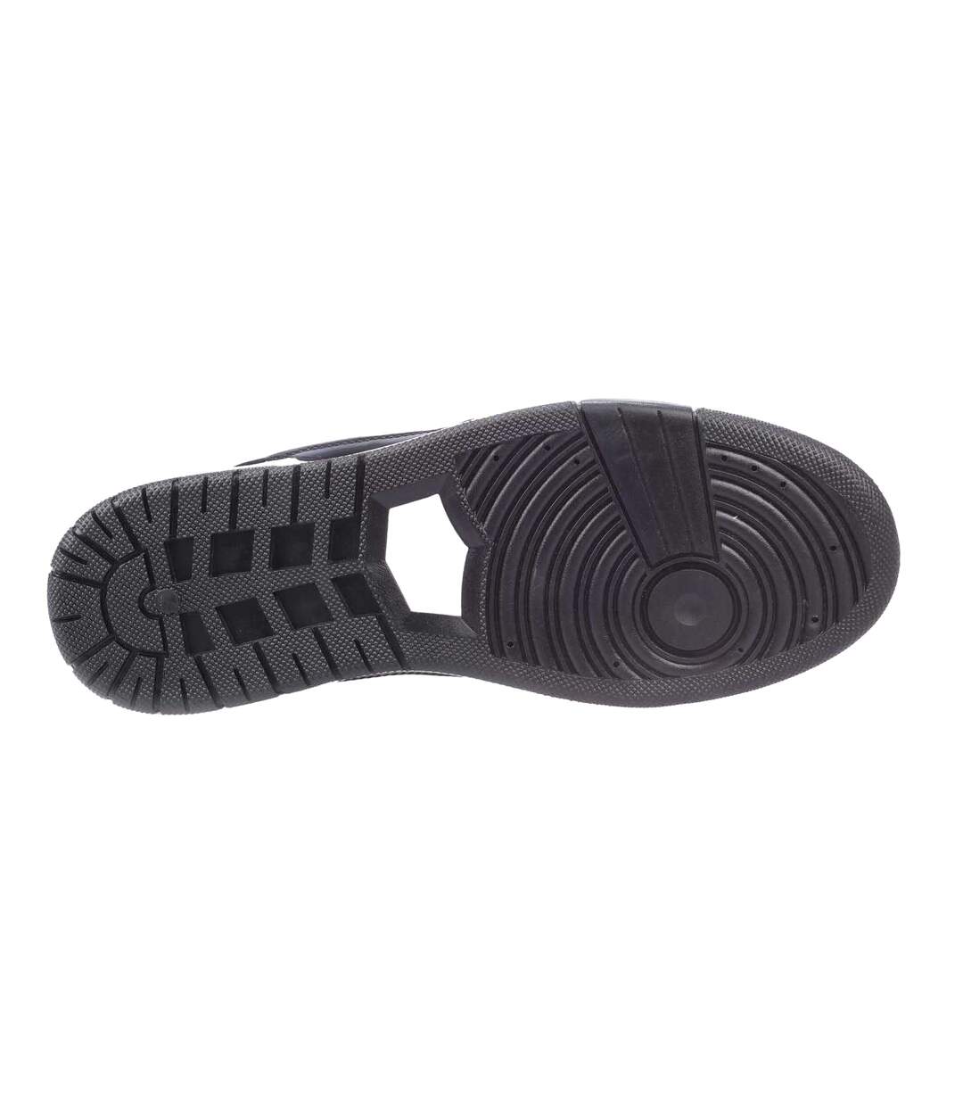 Baskets Vadum Homme Blanc Noir Lavair-4