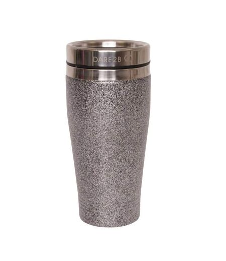 Dare 2B Glitter Metal Insulated Travel Mug (Black) (One Size) - UTRG7962