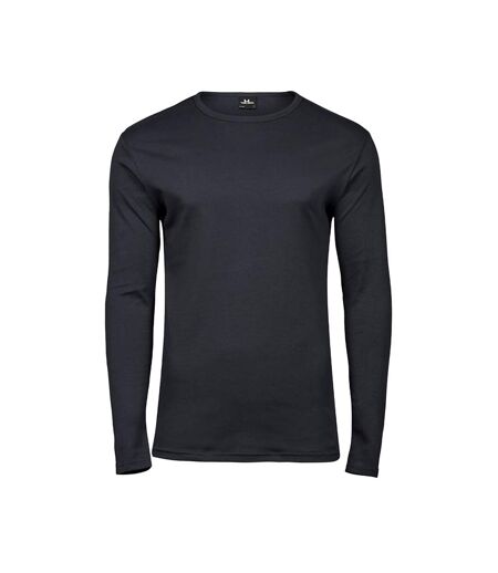 Mens Interlock T-shirt Dark Grey Tee Jays