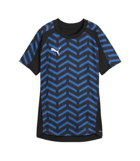 Womens/ladies Training T-shirt Black Blue Puma