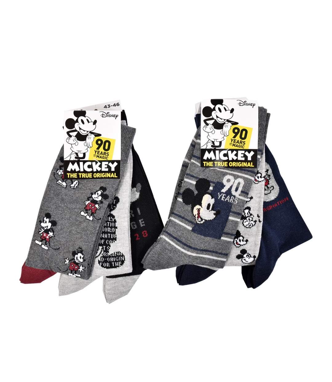 Chaussettes Pack HOMME MICKEY - Pack de 9-5