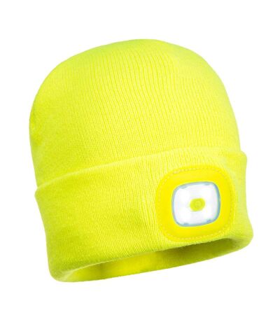 Bonnet torche adulte jaune Portwest