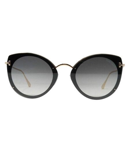 Womens/ladies Jess Ft0683 01b Sunglasses One Size Rose Gold Tom Ford