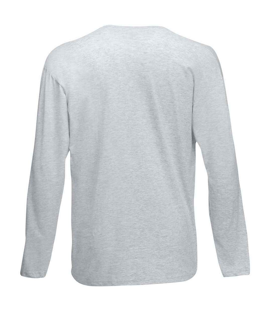 T-shirt Valueweight Adulte Gris Chiné Fruit Of The Loom-2