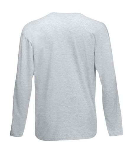T-shirt Valueweight Adulte Gris Chiné Fruit Of The Loom