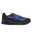 Womens/ladies Apparition Tech Logo Leather Trainers Blue Under Armour-1