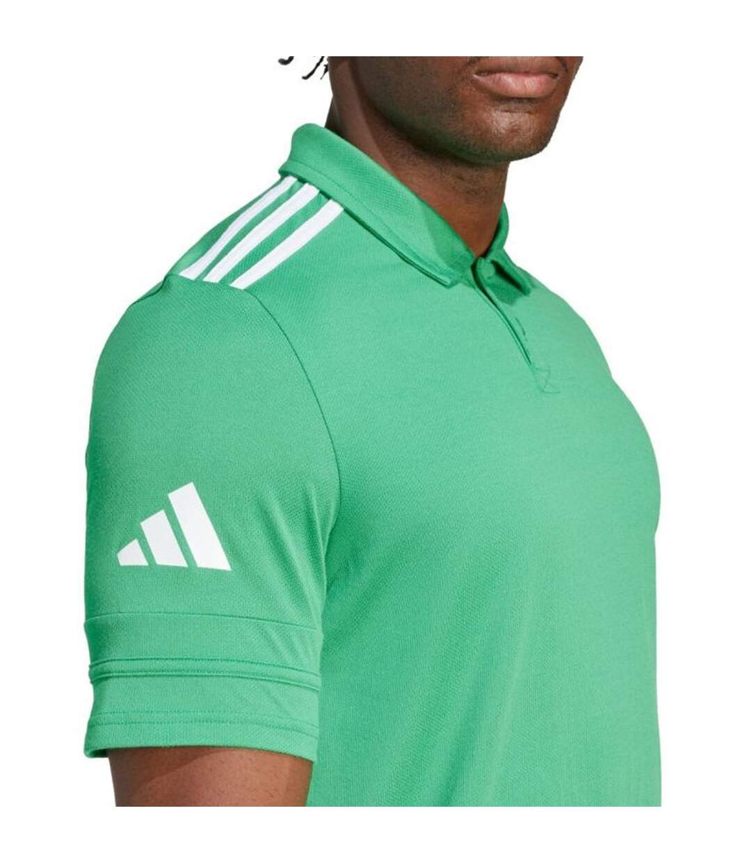 Polo Squadra Homme Vert Adidas-4
