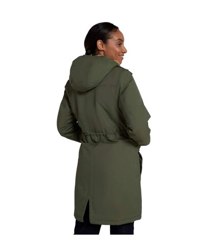 Parka agnes femme vert kaki Animal