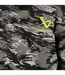 Childrens/kids Painted Hoodie Black Grey Bauer-3