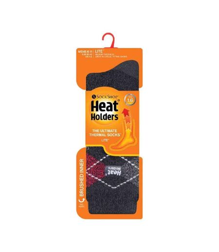 Mens Warm Thin 1.6 Tog Thermal Lite Dress Socks