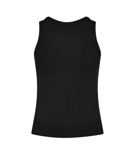 Débardeur Motif/style Logo Ovale T-lynys Femme Noir Diesel
