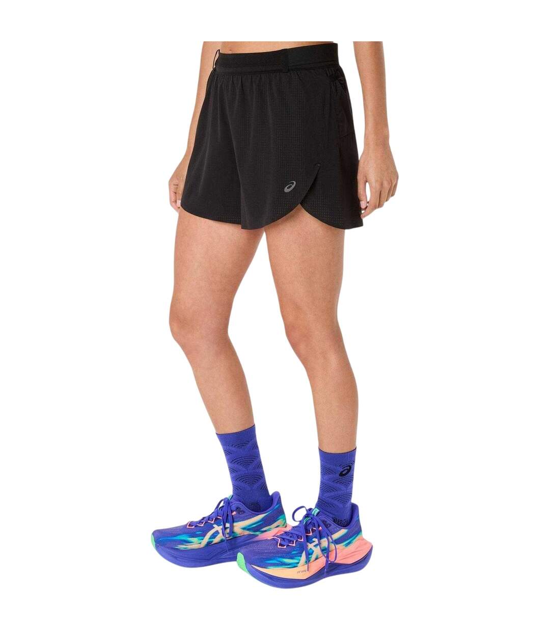 Short De Course Motif/style Logo Femme Noir Asics-2