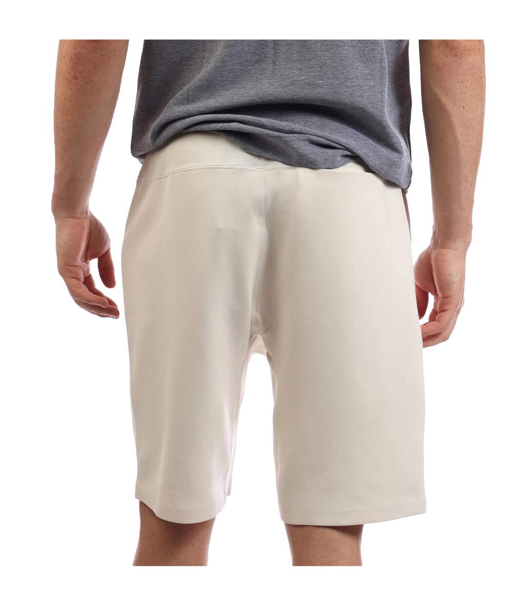Mens Headlo Sweat Shorts White Boss-3