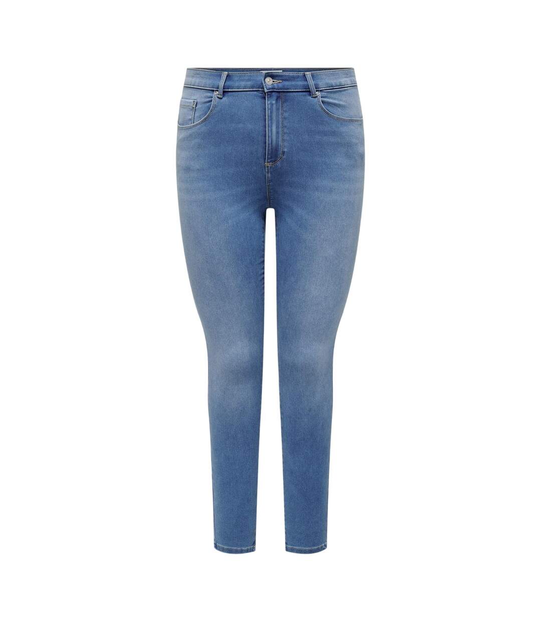 Jean Femme Bleu Denim Clair Only-2
