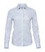 Tee Jays Womens/Ladies Stretch Luxury Long Sleeve Poplin Shirt (Light Blue) - UTPC3548