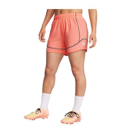 Short Challenger Pro Femme Orange Under Armour
