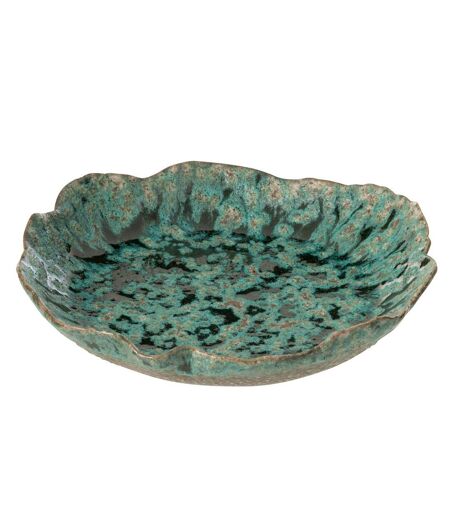 Coupelle Déco en Céramique Naga 30cm Bleu Azur