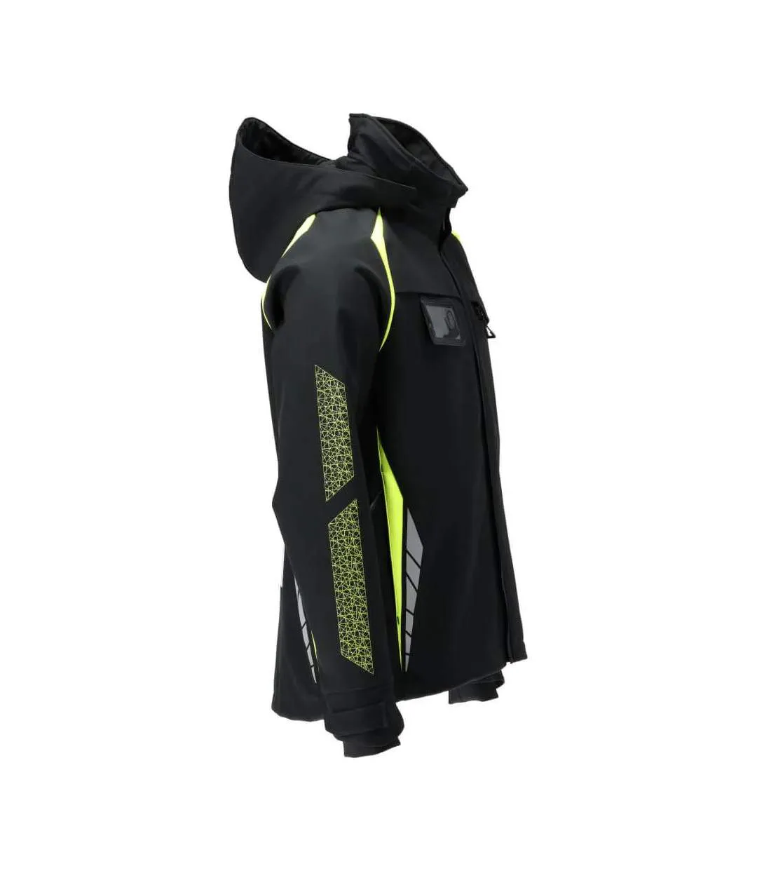 Veste Softshell Accelerate Safe Homme Noir Jaune Fluo Mascot-4
