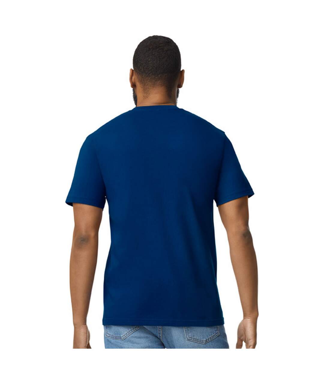 T-shirt Softstyle Adulte Bleu Marine Gildan-2