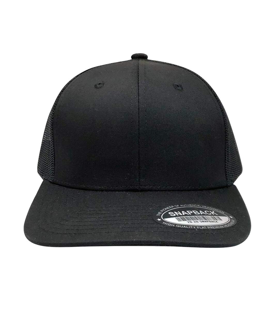 Casquette Trucker Noir Classic-2