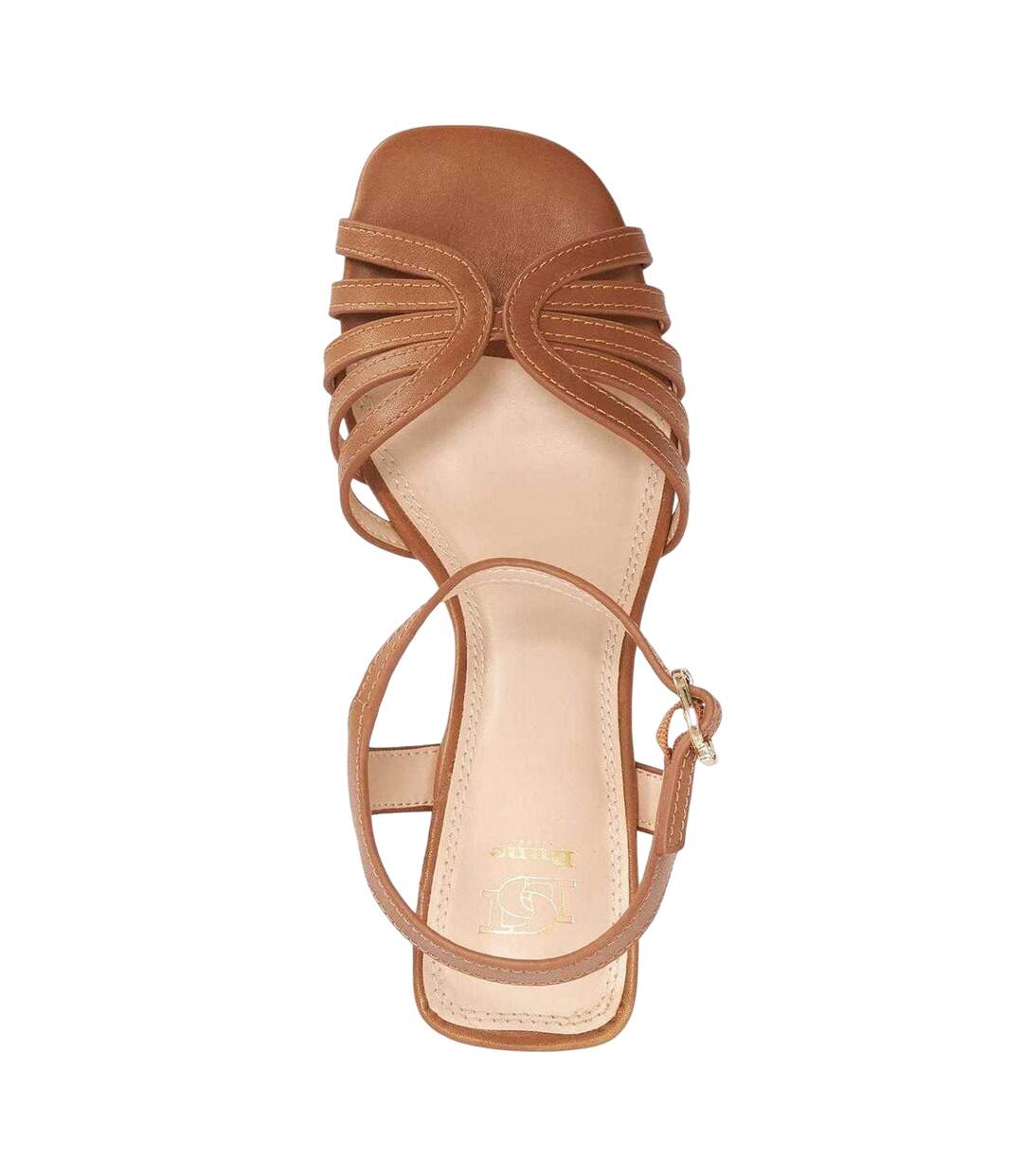 Sandales Femme Marron Clair Dune London-3