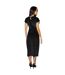 Robe mi-longue femme noir Principles