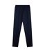 Mens Knitted Stretching Tapered Leg Jogging Bottoms Navy Canterbury-3